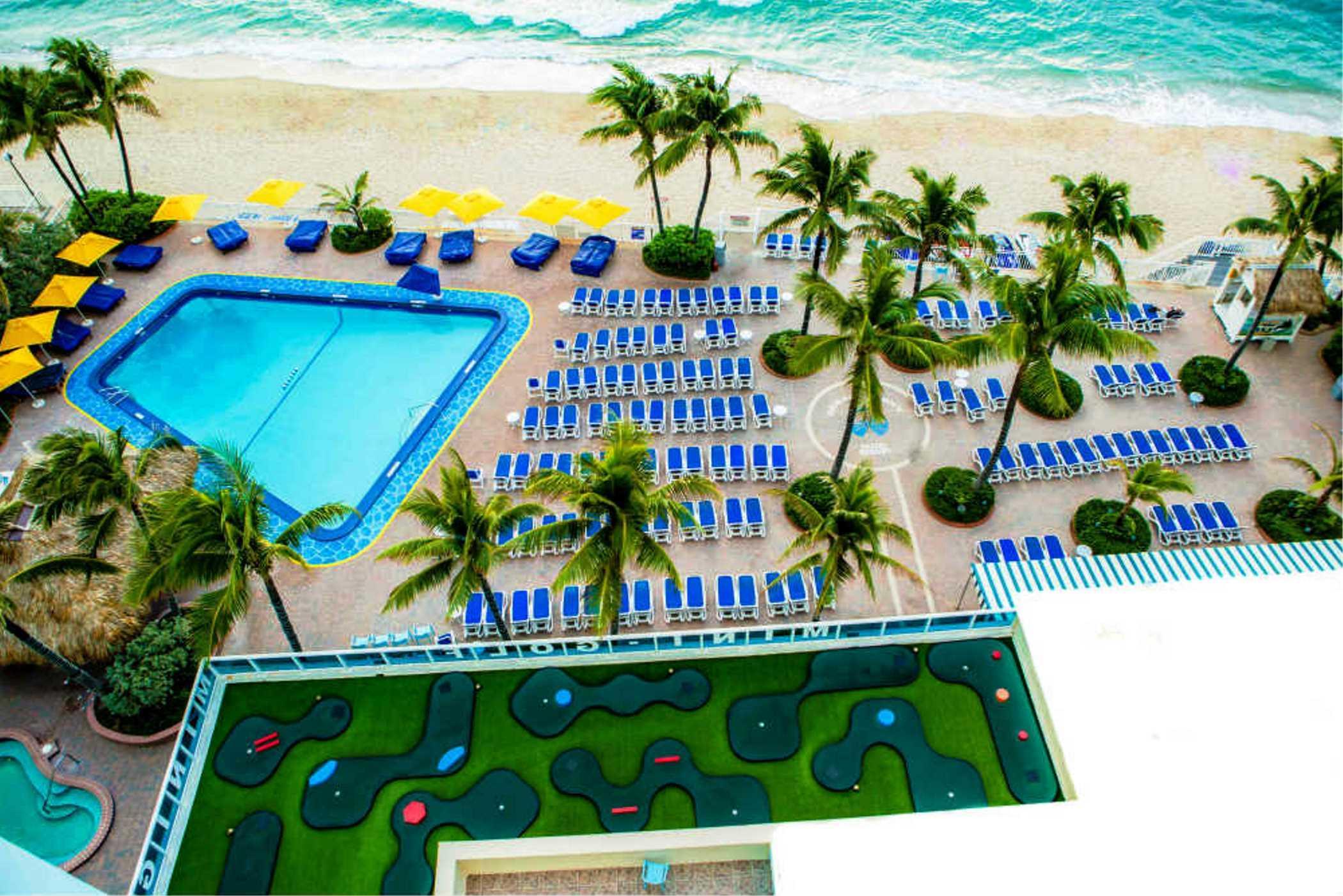 Ocean Sky Hotel & Resort Fort Lauderdale Exterior foto